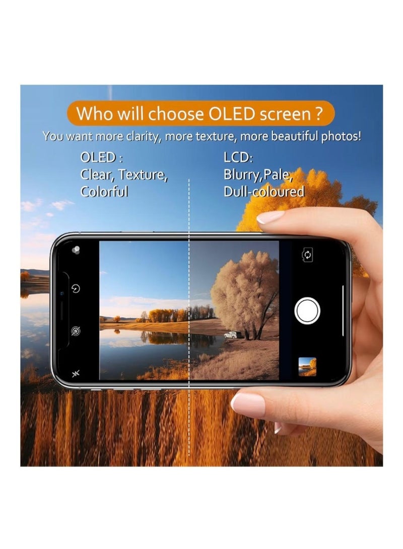 جي إكس شاشة iPhone X GX OLED بديلة كاملة – شاشة لمس OLED عالية الجودة - Image 3