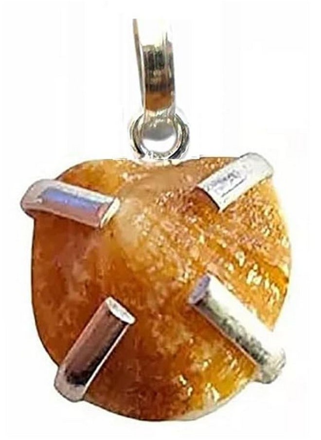 قلادة ماني ماتش المعتمدة من شركة BAGUE من حجر البحر باللون الفضي الألماني (كريمي)  - Image 1
