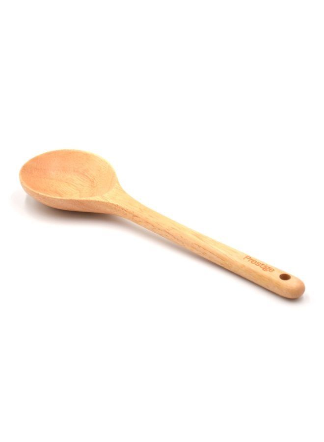 Prestige Solid Spoon Set - Quality Kitchen Utensils for Cooking & Serving - 2-Piece Wooden Spoon Kit - Image 4