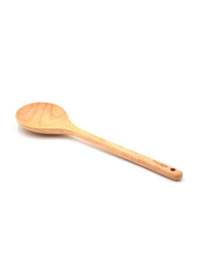 Prestige Solid Spoon Set - Quality Kitchen Utensils for Cooking & Serving - 2-Piece Wooden Spoon Kit - Image 3