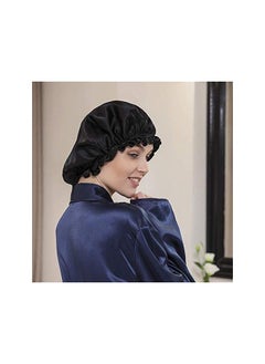 SCIENISH 1Pcs Soft Satin Hair Bonnet For Women Girls Silk Sleeping Salon Cap Bonnet Set  - Image 2