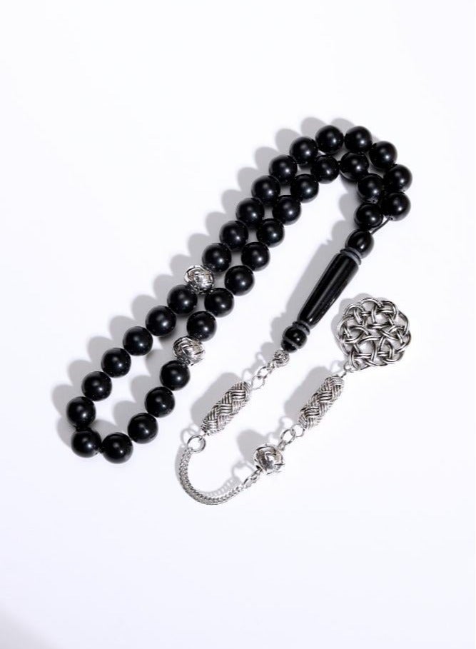 مسباح بكلايت أسود مع فواصل - Image 4