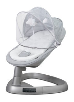 Baby swing multi-functional 4in1 deluxe with remote and Bluetooth Grey