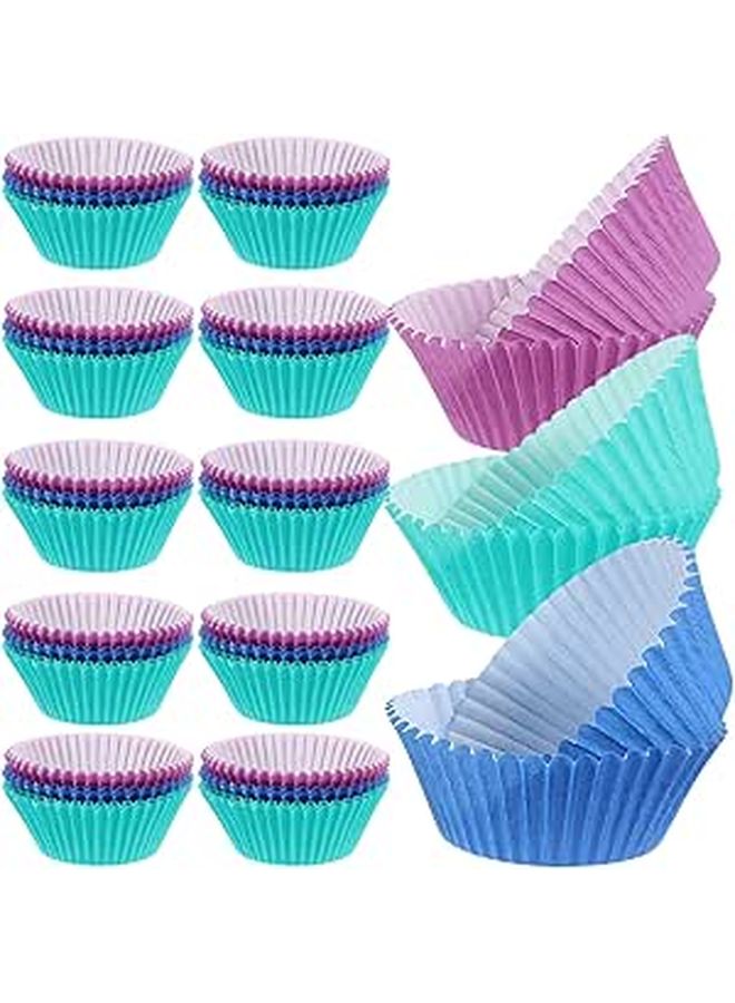 300 Pcs Greaseproof Cupcake Liners Baking Cups for Party Kitchen Use - Image 1
