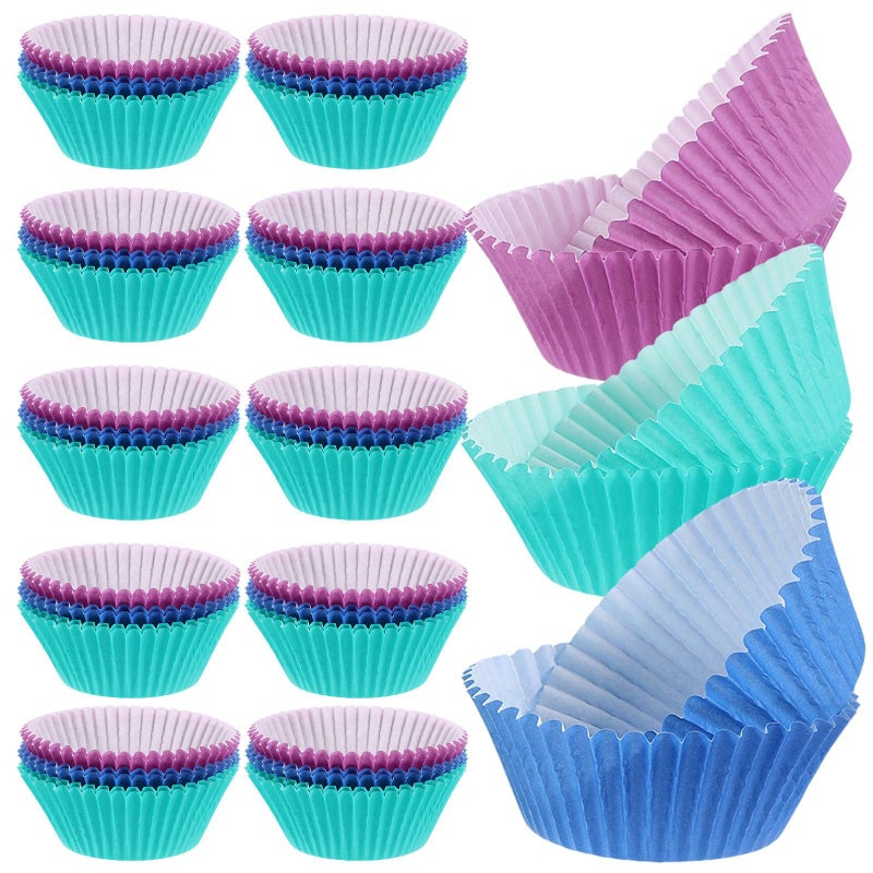 300 Pcs Greaseproof Cupcake Liners Baking Cups for Party Kitchen Use - Image 2