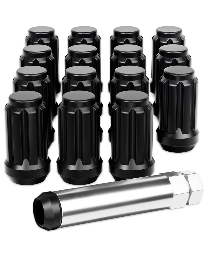 Orion Motor Tech M10x1.25 Lug Nuts, ATV Lug Nuts Compatible with Honda Kawasaki Suzuki Yamaha Can-Am Bombardier Arctic Cat, 10mmx1.25 Wheel Lug Nuts, Set of 16 - Image 1