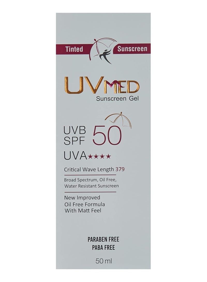 UV Uvmed Sunscreen Gel 50ml 