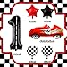 Tagberoy Racecar Birthday Decorations 1 Year Old Large Red Race Car Balloons 40 Inch Racetrack Black Number 1 Balloon Checkered Balloon for Race Cars Birthday Decorations - Image 4