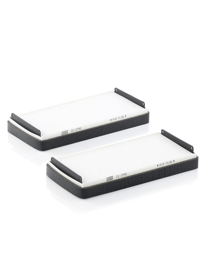 مان فلتر فلتر المكيف- المقصورة -CU2745-2 - Image 2