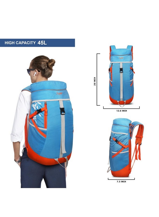 Skybags حقيبة ظهر سكاي باجز فيرتكس 45 لتر - (E) زرقاء - Image 5