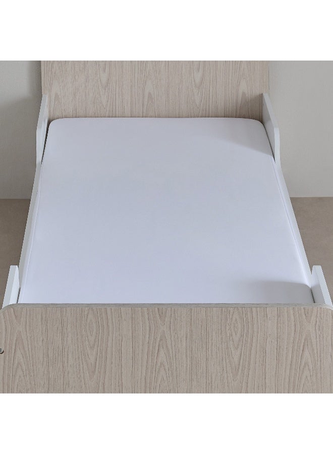 Home Box Atlanta Waterproof Toddler Mattress Protector 130 x 25 x 70 cm  - Image 3