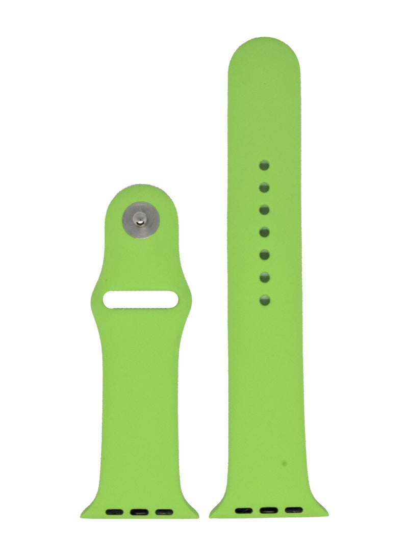 BORTONY Universal 42/44mm Silicone Replacement Watch Strap For Apple Series 7/6/5 - Image 2