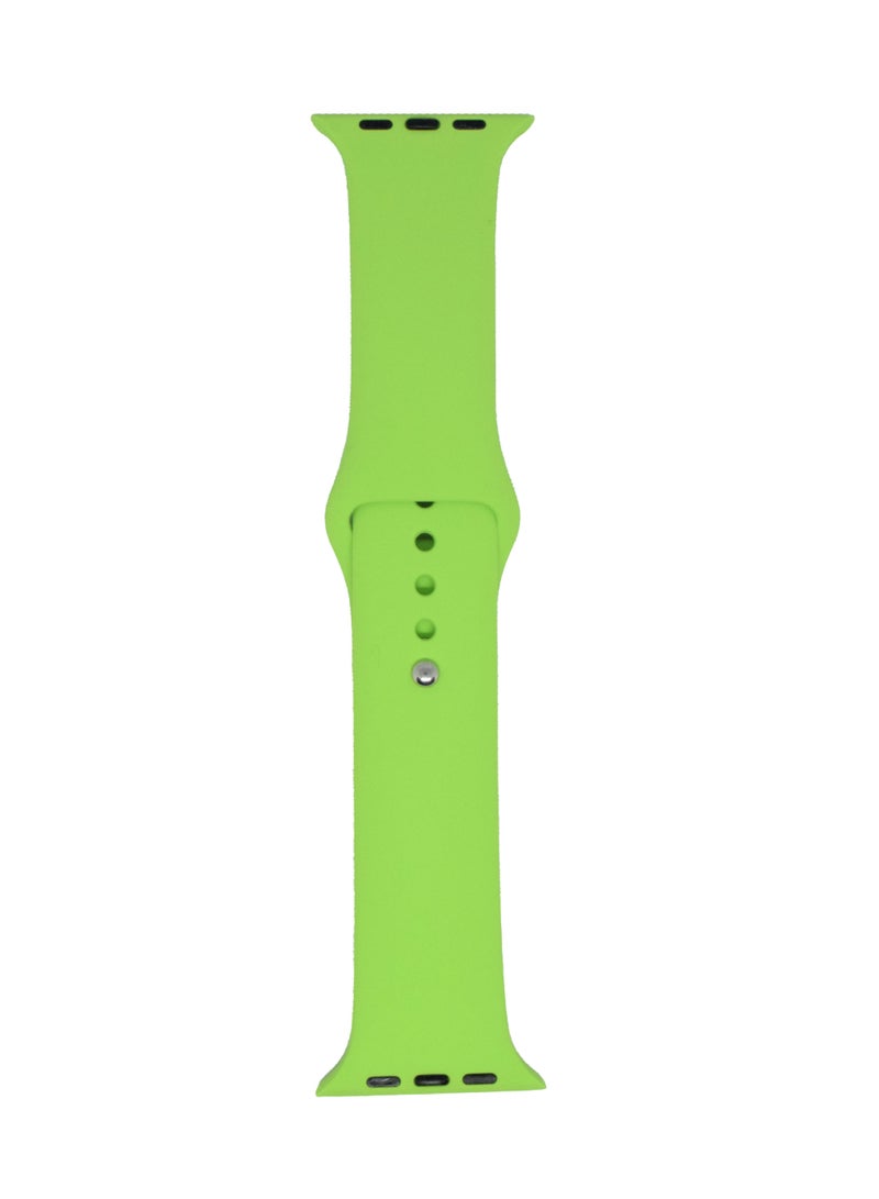 BORTONY Universal 42/44mm Silicone Replacement Watch Strap For Apple Series 7/6/5 - Image 1