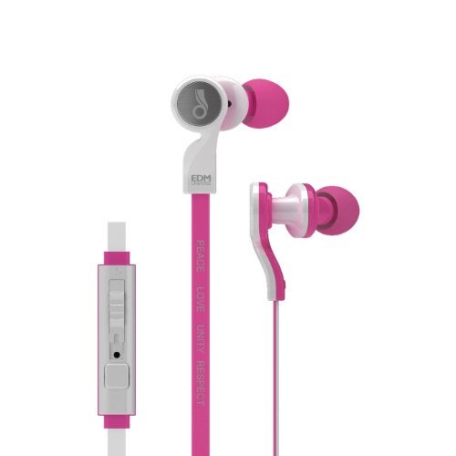 MEE audio EDM Universe D1P In-Ear Headphones with Headset Functionality (Love/Pink) - Image 1