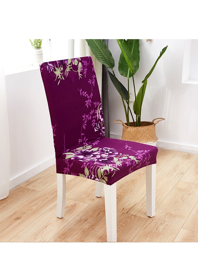 Dust Proof Dining Chair Cover Set Flore Printed Bohemian Chair Cover - Image 1