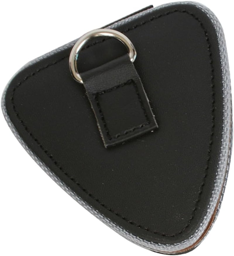 Alasum Guitar Pick Holder Case Heart-Shaped Oxford Fabric Pick Bag 6-Slot Storage Organizer Carrying and Protection - Image 1