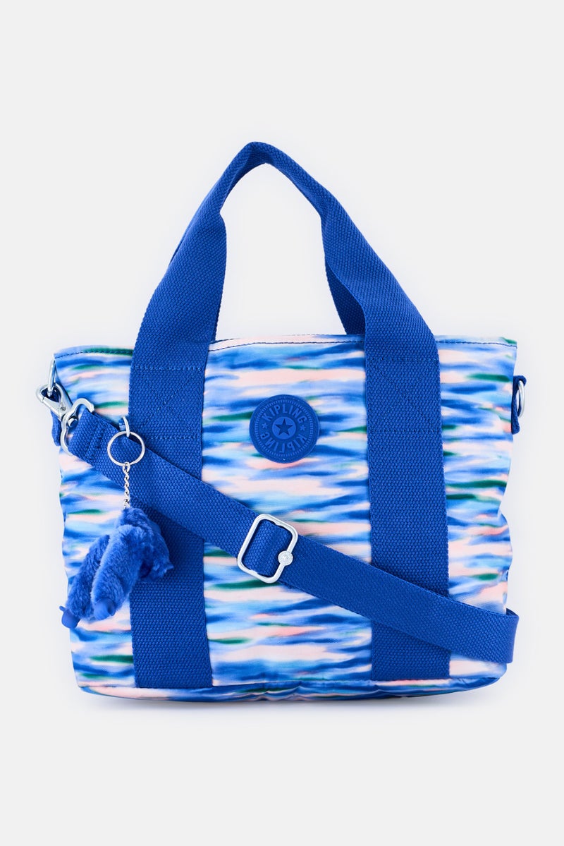 kipling Women Space Dye Print Handbag With Keyring, Multicolor - Image 1