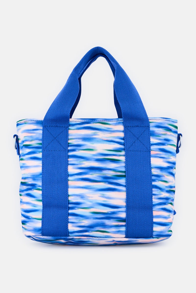 kipling Women Space Dye Print Handbag With Keyring, Multicolor - Image 3