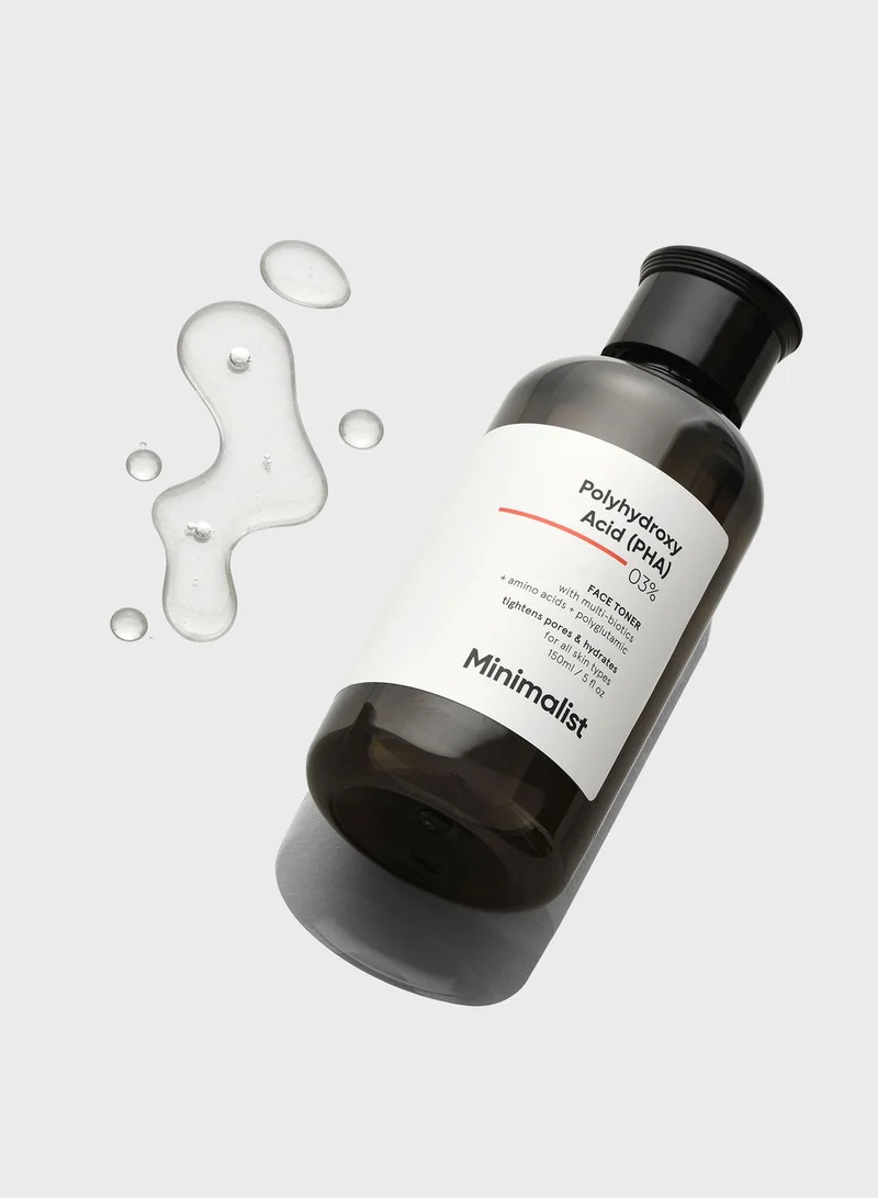 Minimalist Skincare PHA 3% Face Toner