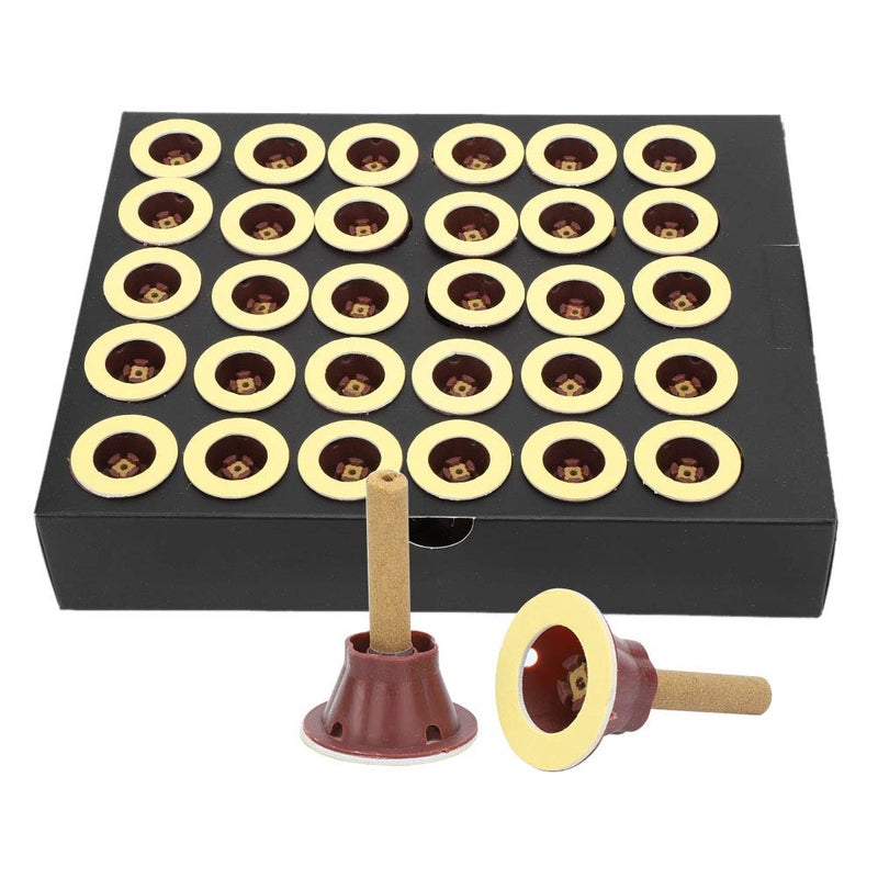 klarako 60pcs Self-Adhesive Moxa Stick, Pure Moxa Cone Health Care Moxibustion Stick for Cervical Spondylosis, Periarthritis Shoulder, Neck, Pain Waist and Legs,Moxibustion Sticks On Cone Roll - Image 5