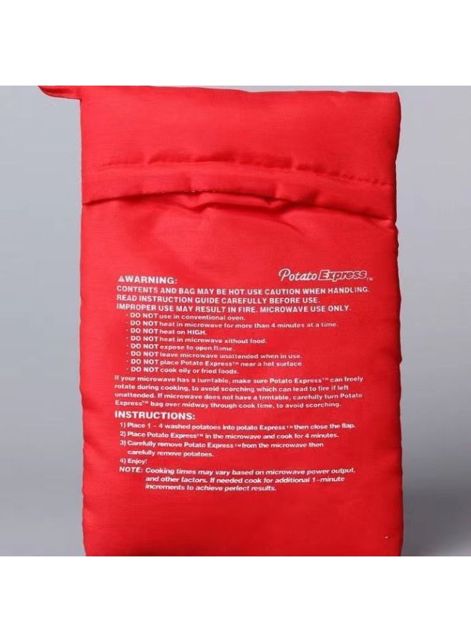 Potato Express Bag Roasted Sweet Potato Roasted Potato Corn Sweet Potato Bag Utensils Special Sweet Potato Bag For Microwave Oven-Specifications:25g  1 19x25cm  - Image 5