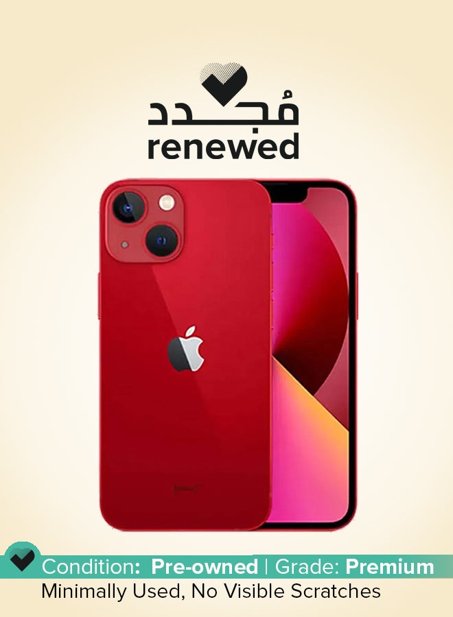 ابل  مجدد - آيفون 13 256 جيجابايت أحمر 5G مع فيس تايم - Image 1