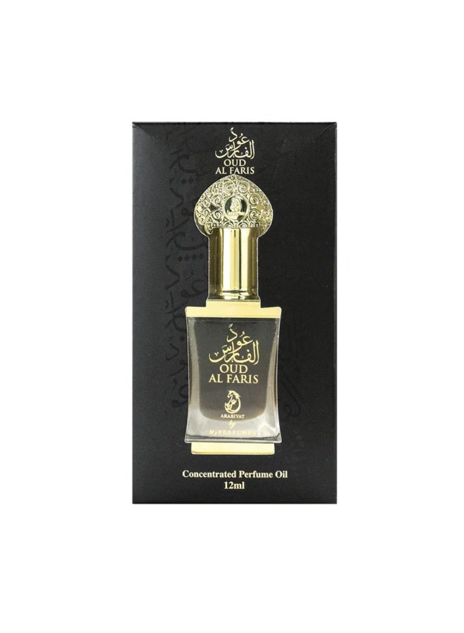 ARABIYAT Oud Al Faris Concentrated Perfume Oil 12ml - Image 3