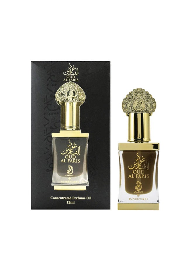 ARABIYAT Oud Al Faris Concentrated Perfume Oil 12ml - Image 1