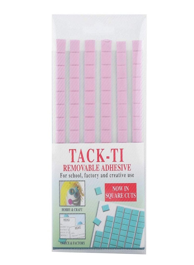 ANGGREK Manicure Art Clay, Professional Reusable Nail False Nail Tips Sticky Adhesive Manicure Tool Pink - Image 1