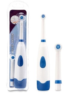 Y&D Electric Toothbrush, 360 Degree Automatic Rotating IPX7 Waterproof Ultrasonic Children 2 Brush Heads, USB Rechargeable Power Smart Toothbrush for Kids Oral-Care Age 3-16 (Blue)  - Image 5