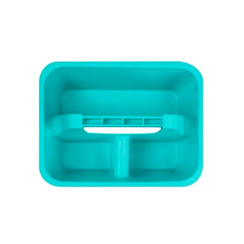 Storex Mini Classroom Caddy, Multipurpose Classroom Organizer with Handle, Teal, 12-Pack (01065U12C) - Image 5