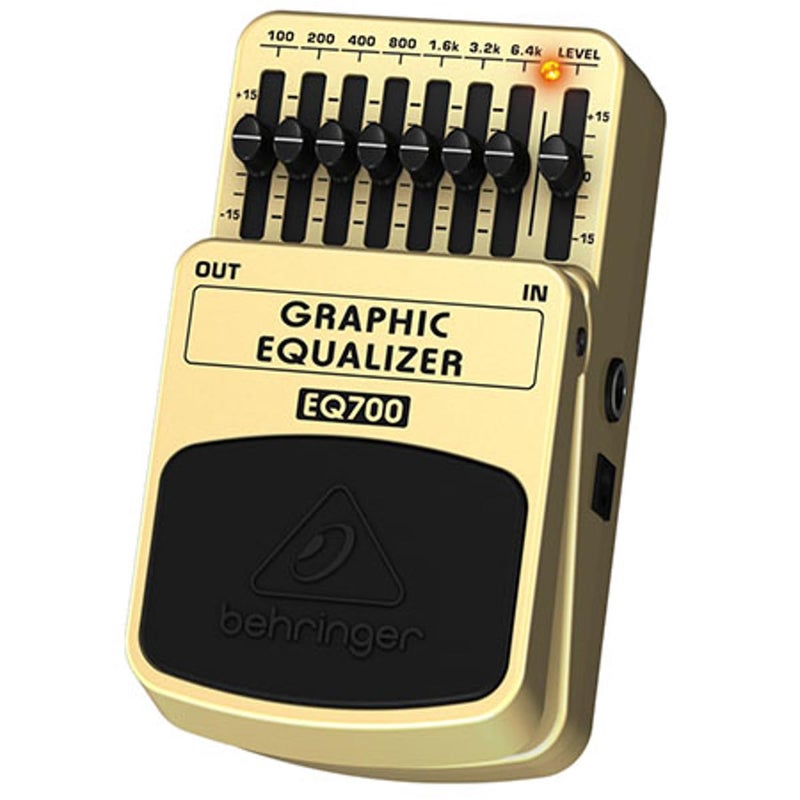 Behringer Graphic Equalizer Eq700 (Guitar / Keyboard) Ultimate 7-Band Graphic Equalizer - Image 2