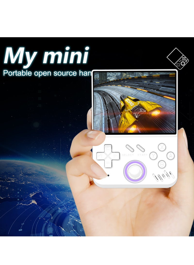 B NEW My Mini Retro Handheld Game Console - 3.5" IPS Screen, Open Source Linux OS System with 30+ Emulator 15000+ Games, 4000mAh Battery, Hall Joystick  - Image 1