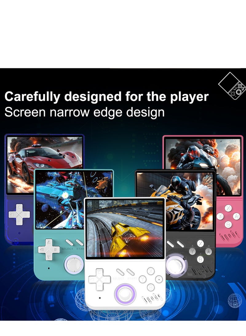 B NEW My Mini Retro Handheld Game Console - 3.5" IPS Screen, Open Source Linux OS System with 30+ Emulator 15000+ Games, 4000mAh Battery, Hall Joystick  - Image 2