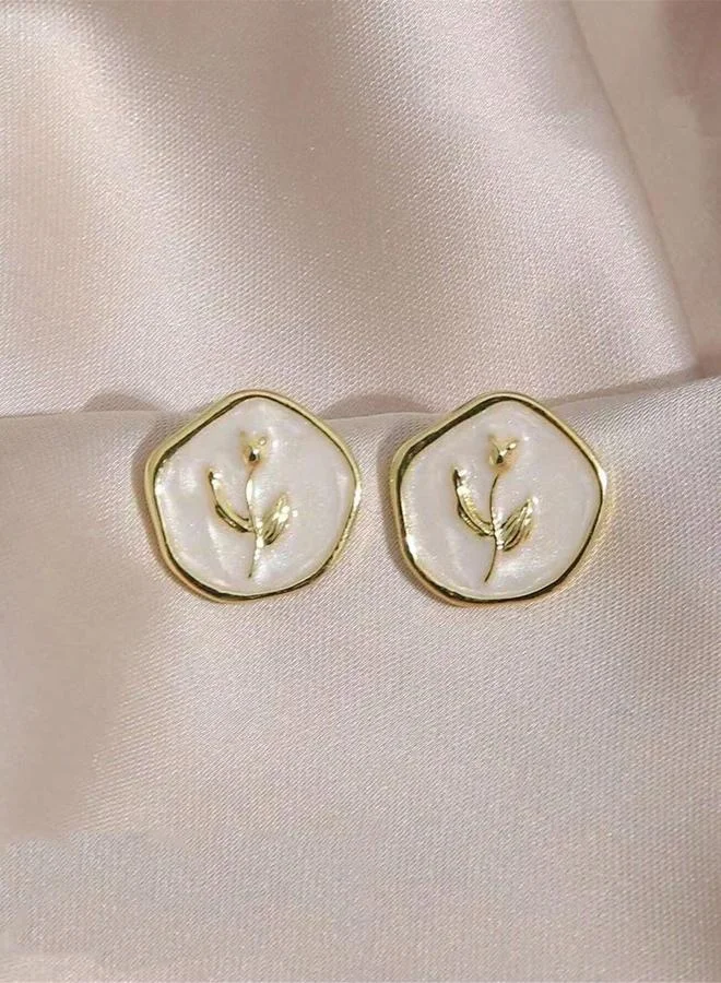 Take Two  Set of 5 - Assorted Embellished Earrings for Women | Best Price UAE