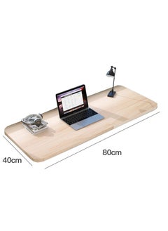 Sharpdo Multifunctional Wall Mounted Folding Computer Desk Kitchen Countertop Space Saver White 80*40cm  - Image 5
