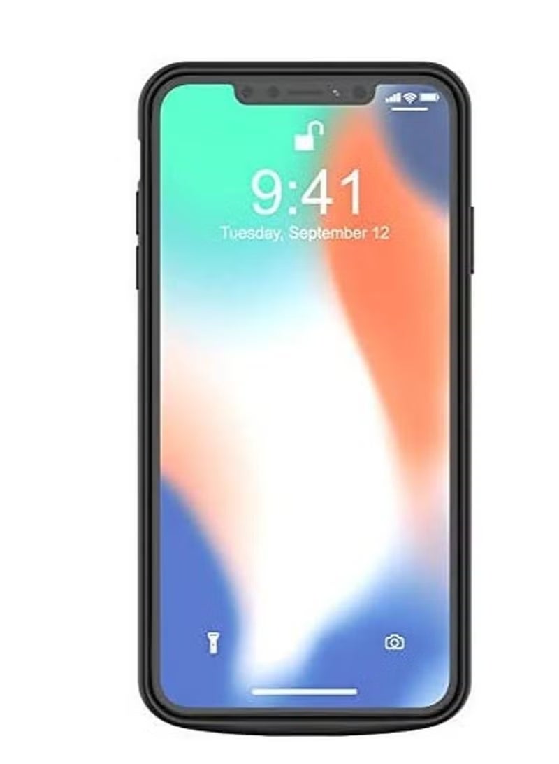 Battery charge case for Iphone X/XS Black 3200 mAh - Image 4