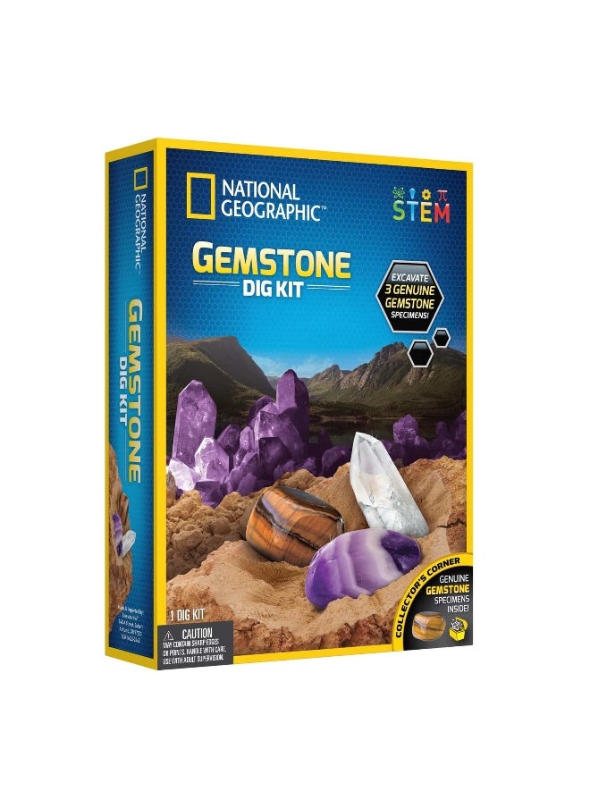NATIONAL GEOGRAPHIC Gemstone Dig Kit  - Image 1