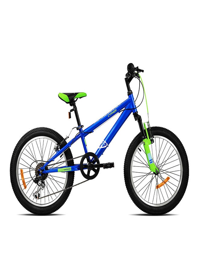 Spartan Cypher MTB Kids Bike | 20 Inch Wheel Size | 7 Speed | Ultramarine Blue Color
