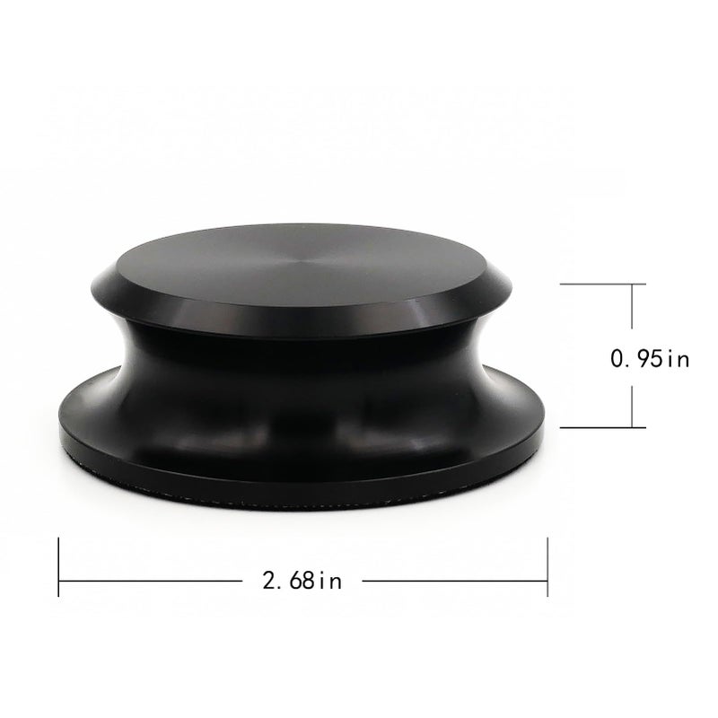 Menesia Record Weight Stabilizer, Turntable and Vinyl Record Weight, Premium Vinyl Stabilizer for Superior Sound (Black) - Image 2