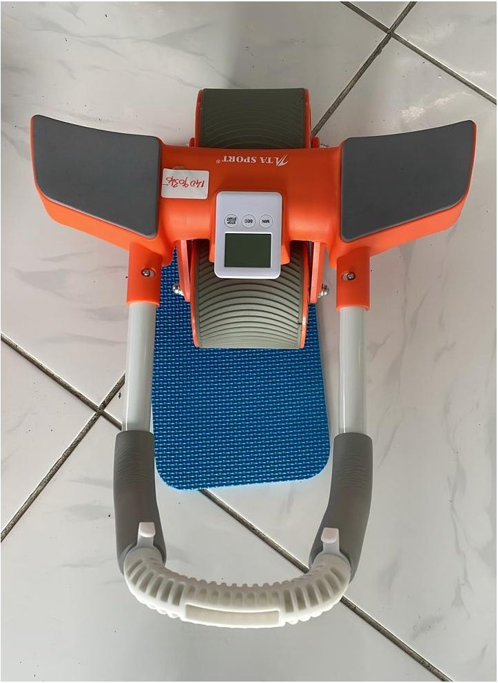 TA SPORT - Exercise wheel with counter and non-slip design for yoga and fitness - Image 1