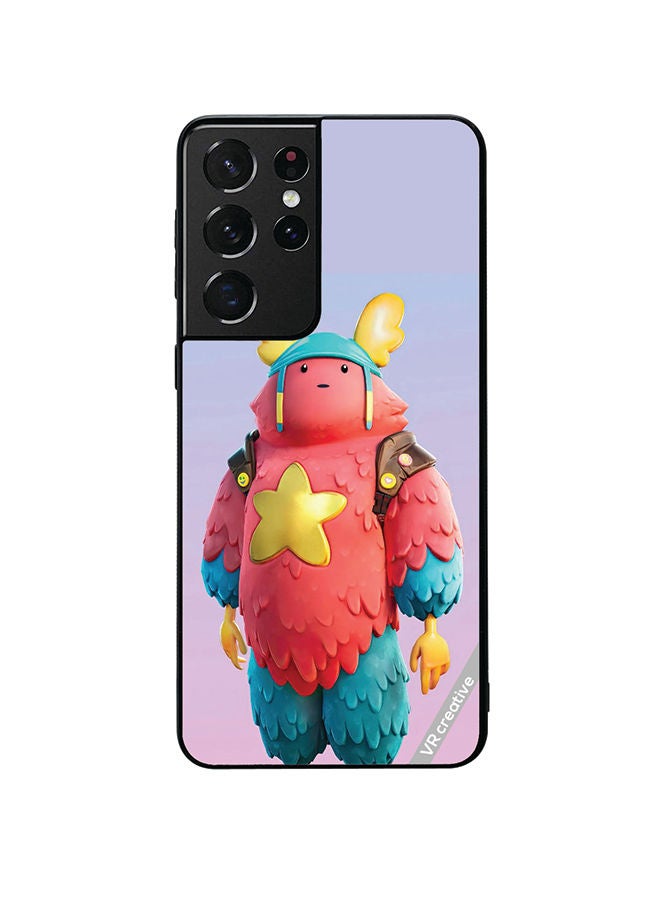 VR CREATIVE Protective Case Cover For Samsung Galaxy S21 Ultra 5G Guff Skin Fortnite Design Multicolour - Image 1