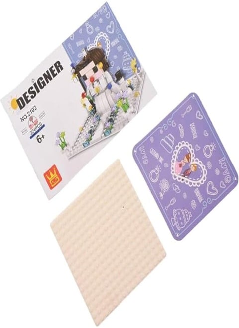 accessories shop Plastic Puzzle Toy Containing ColorFul Design With Perfect Developing Imagination And Manual Dexterity Add More Funny For Children - Multi Color