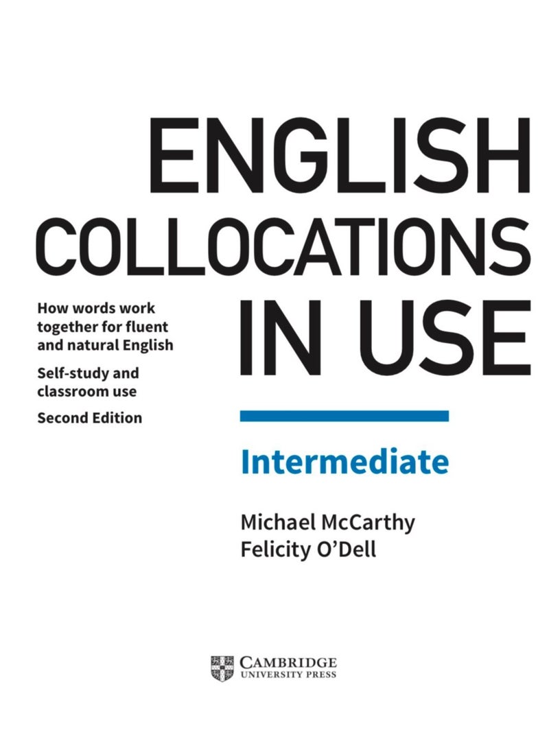 English Collocation in use Intermediate  - Image 2