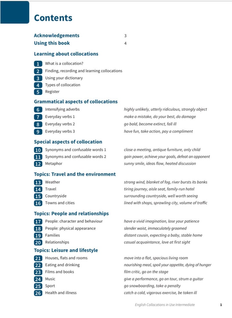 English Collocation in use Intermediate  - Image 3