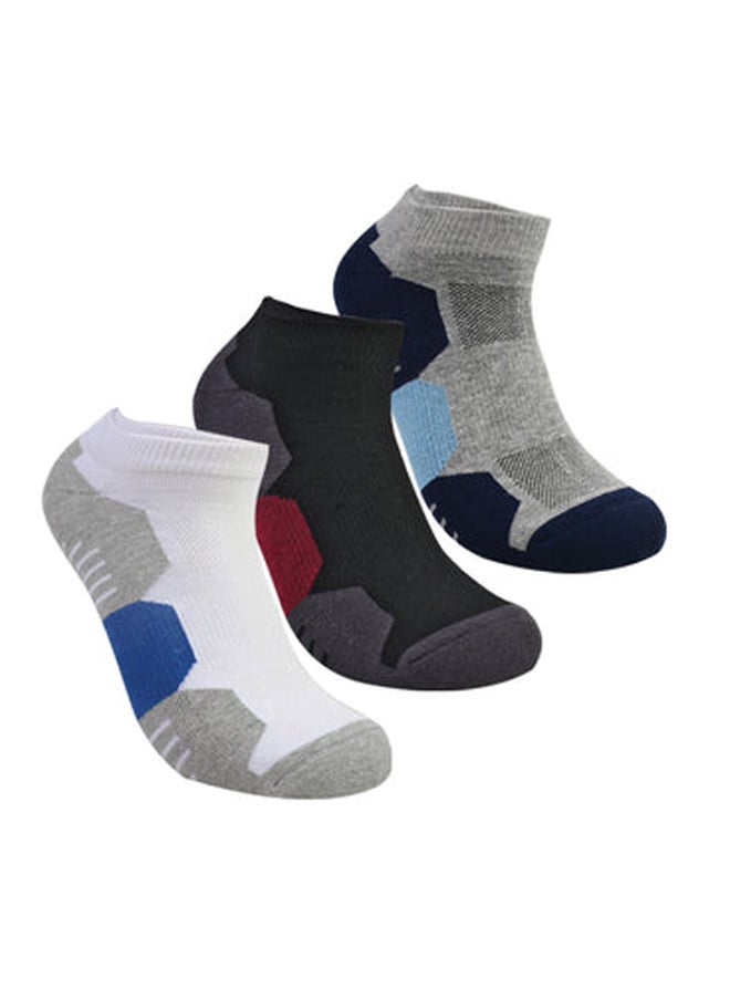 STITCH - STITCH Men's Pack of 3 Half Terry Ankle Casual Socks - Image 1