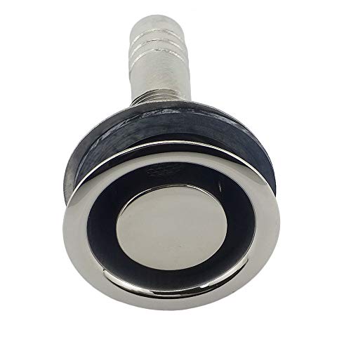 keehui 316 Stainless Steel Marine Grade Fuel Gas Tank Vent with Mounting Gasket Hardware Fitting for 5/8inch Hose - Image 4