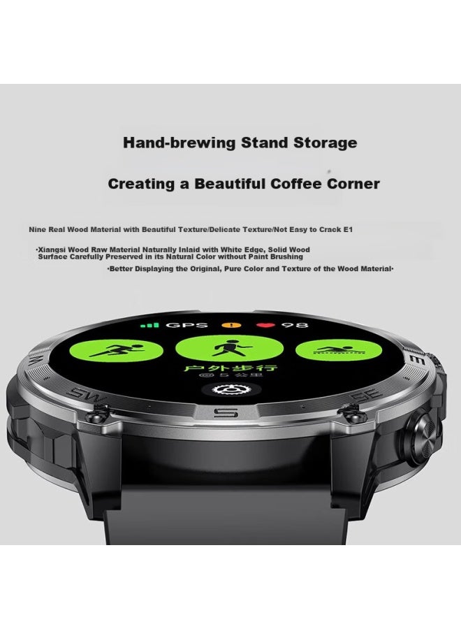 Aelvo Intelligent Beidou Gps Positioning Professional Sports Watch, Speed Running Dedicated Heart Rate Bracelet For Men, Official Flagship - Image 4