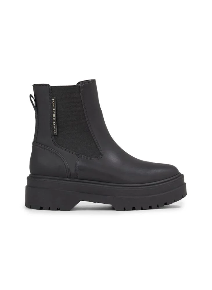 تومي هيلفيغر Rubberised Chelsea Ankle Boots