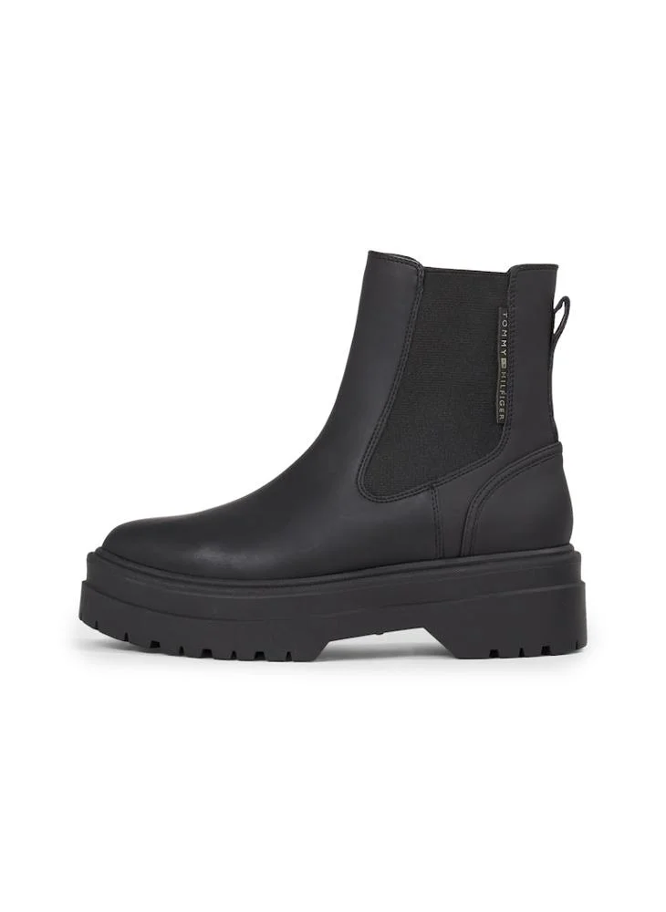 تومي هيلفيغر Rubberised Chelsea Ankle Boots